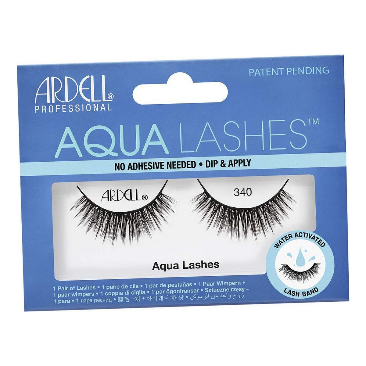 False Eyelashes Aqua Lashes Ardell 63401 Nº 340-0