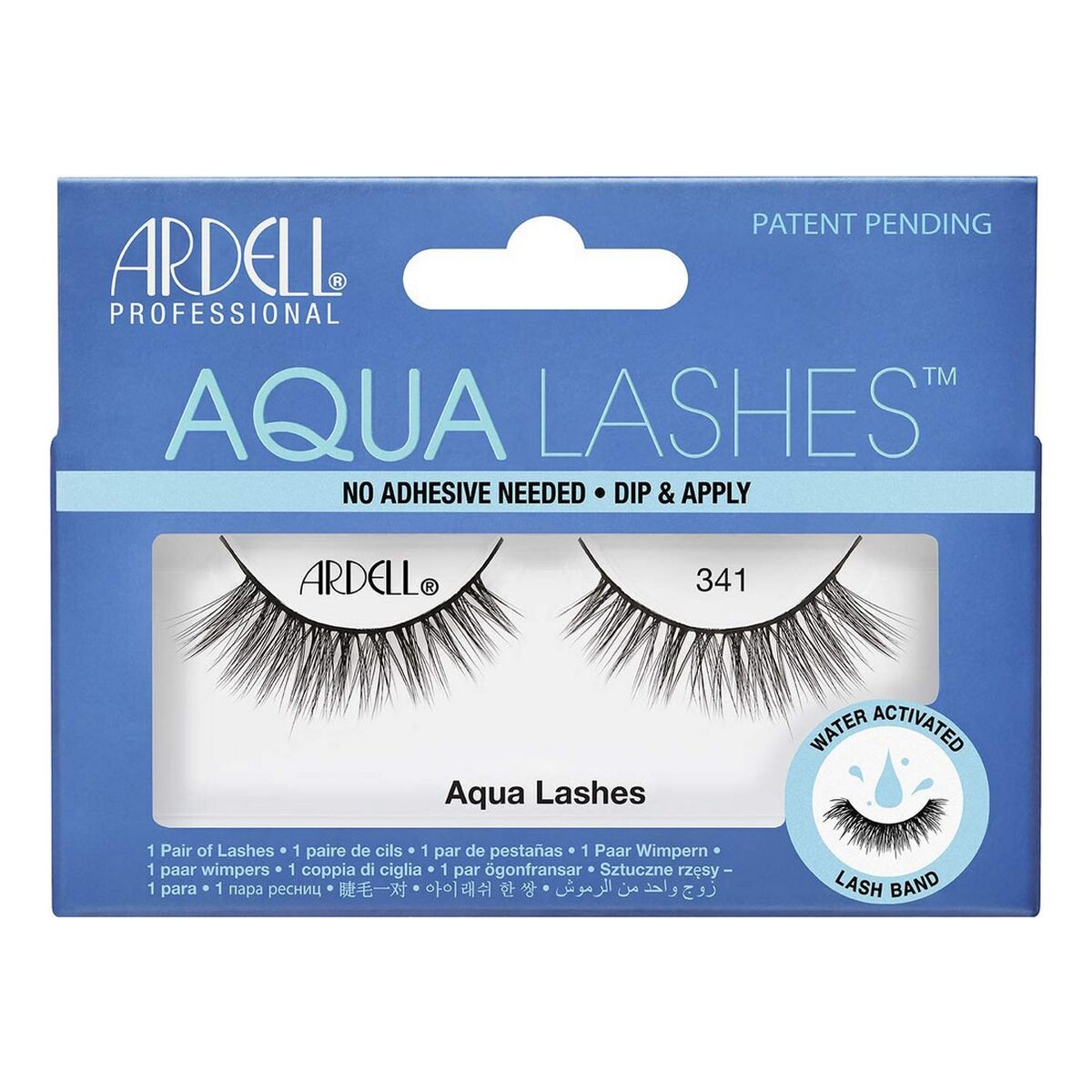 False Eyelashes Aqua Lashes Ardell 63402 Nº 341-0