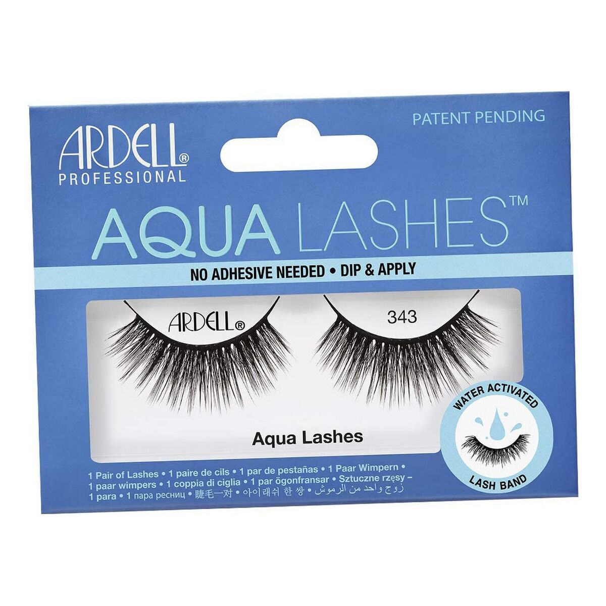 False Eyelashes Aqua Lashes Ardell 63404 Nº 343-0