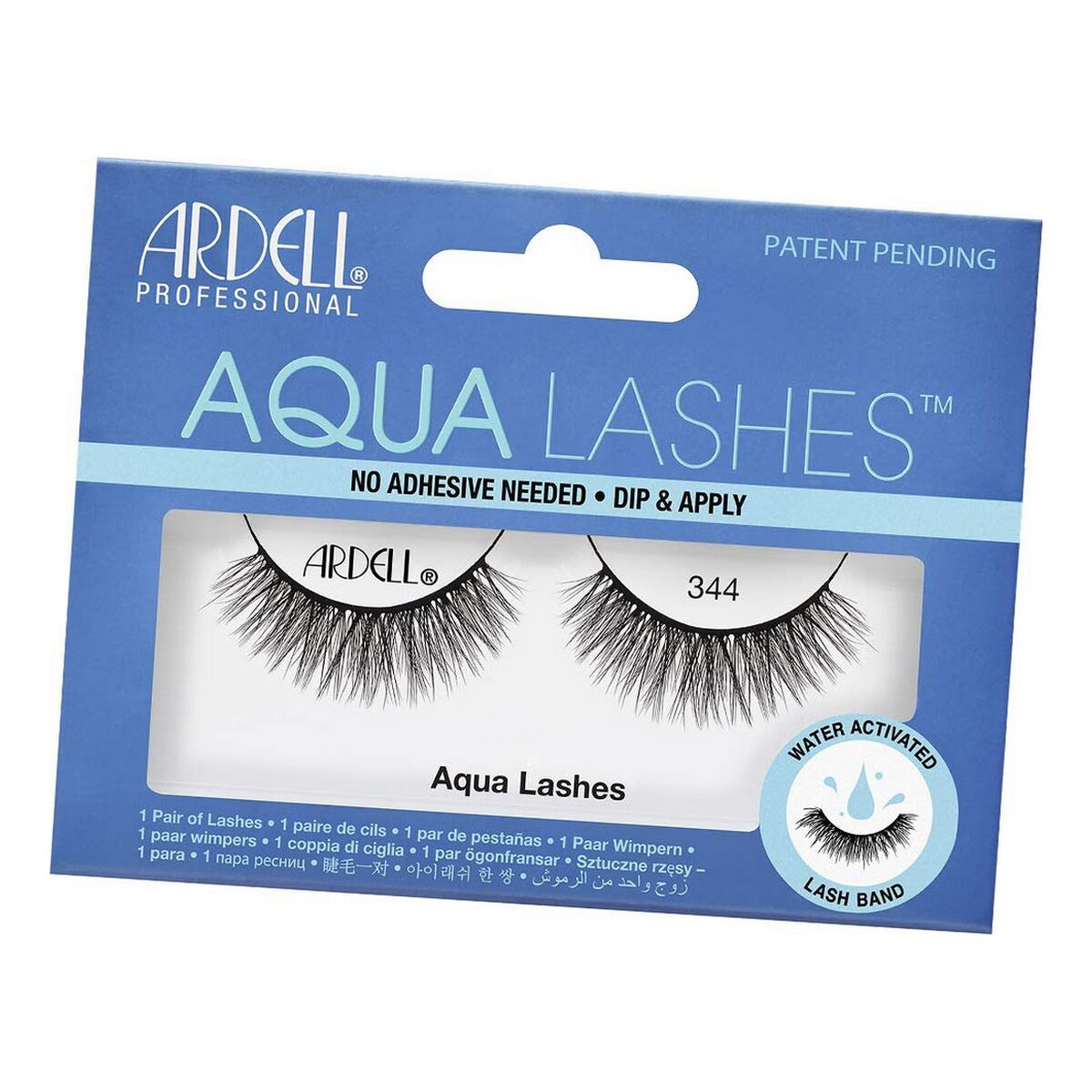 False Eyelashes Aqua Lashes Ardell 63405 Nº 344 (1 Unit)-0