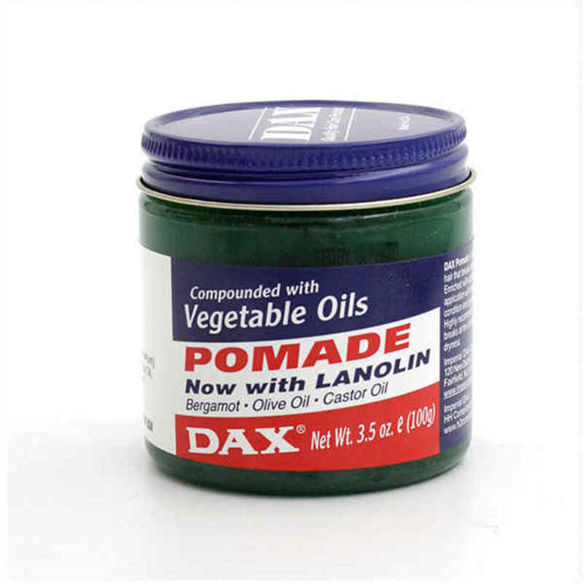 Wax Vegetable Oils Pomade Dax Cosmetics (100 g)-0