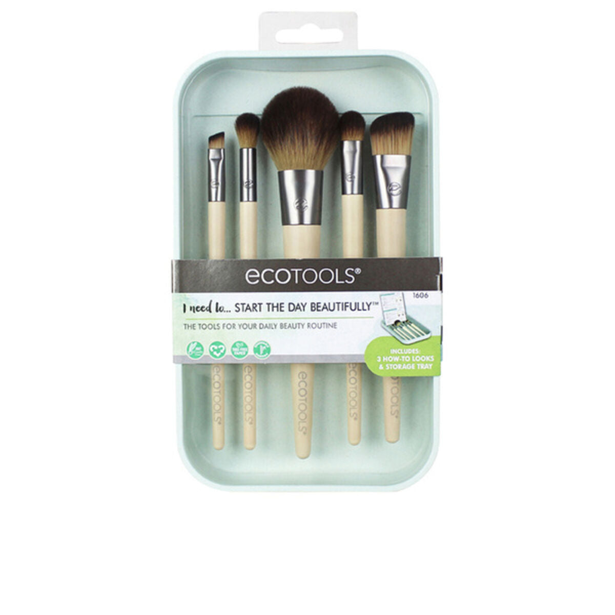 Set of Make-up Brushes Ecotools (5 Pieces)-0