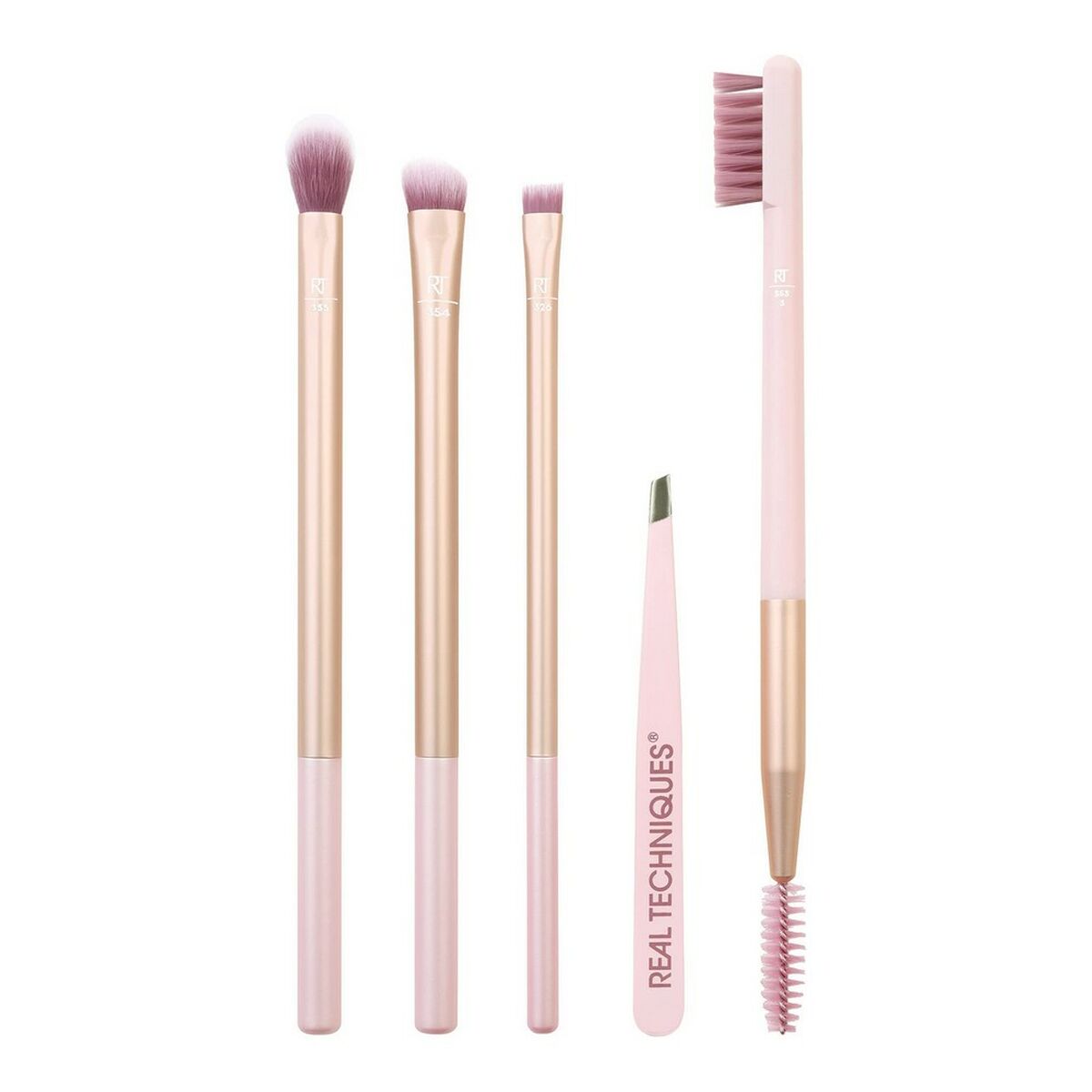Set of Make-up Brushes Real Techniques Natural Beauty Eye (5 pcs)-0