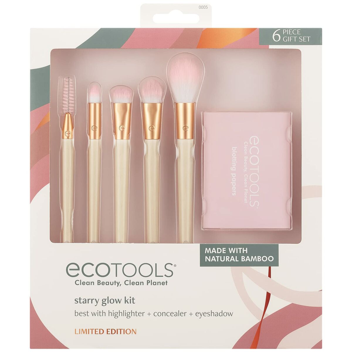 Set of Make-up Brushes Ecotools Starry Eye Limited edition 6 Pieces-0