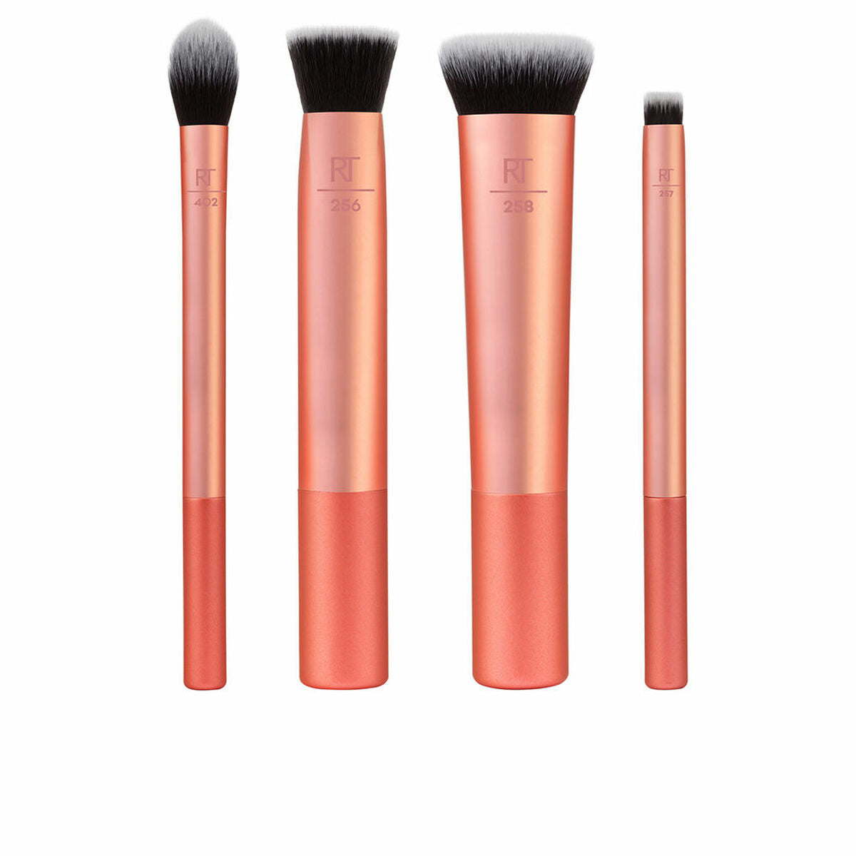 Set of Make-up Brushes Real Techniques   Salmon 4 Pieces-0