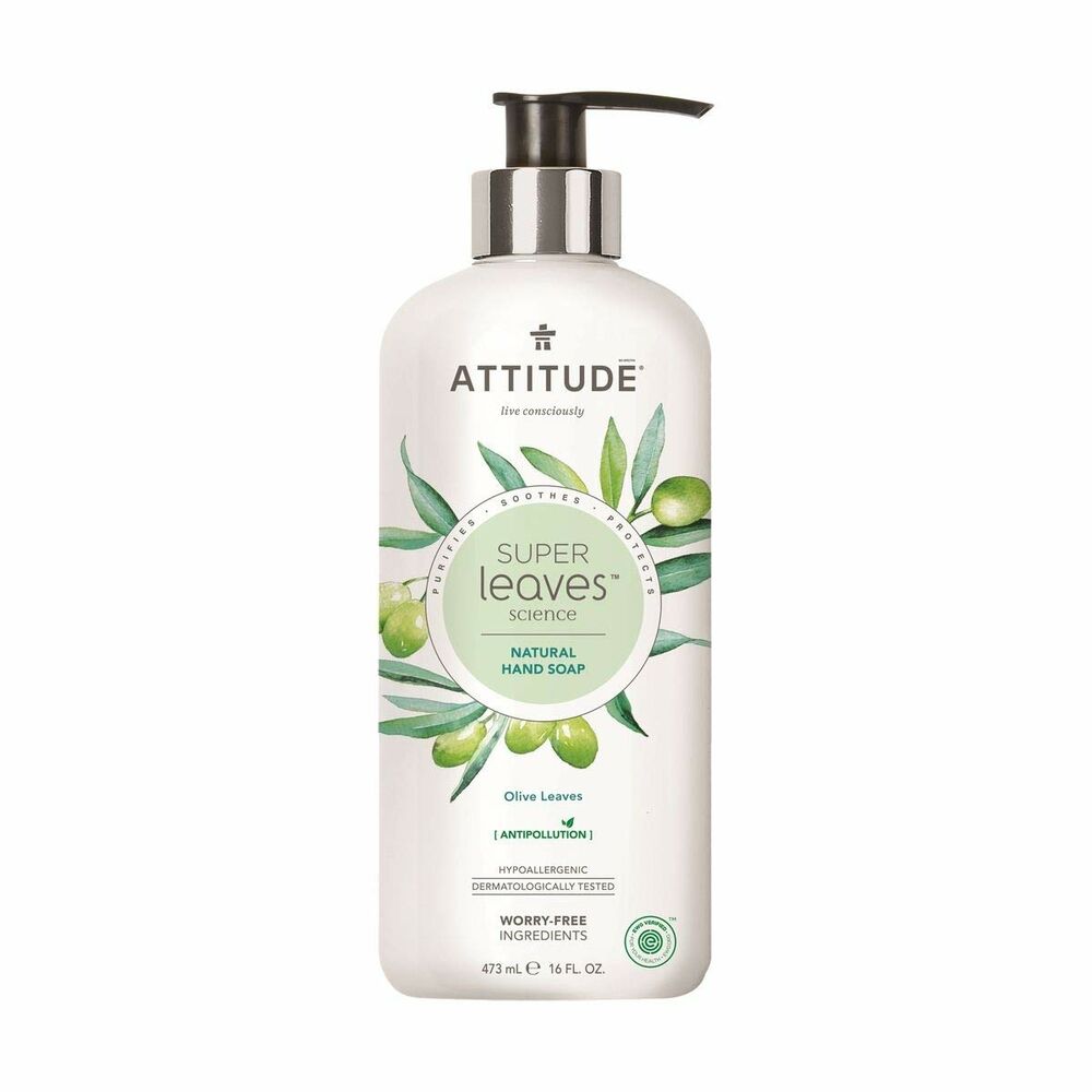 Hand Soap Olive Leaves Attitude (473 ml)-0