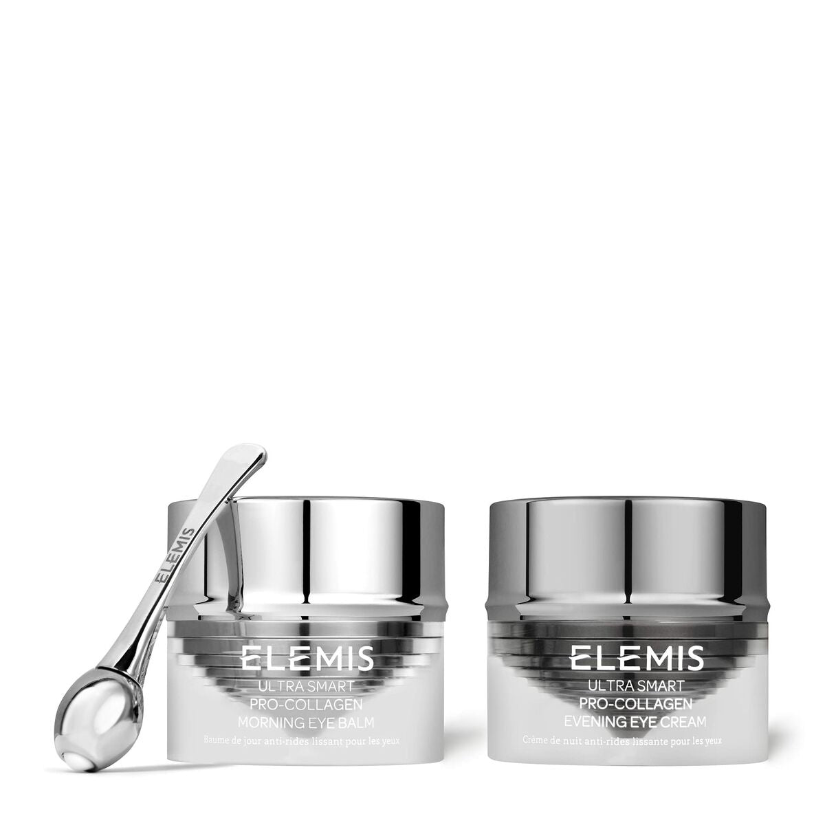 Unisex Cosmetic Set Elemis Ultra Smart Collagen Evening Eye Cream Duo 2 Pieces-0