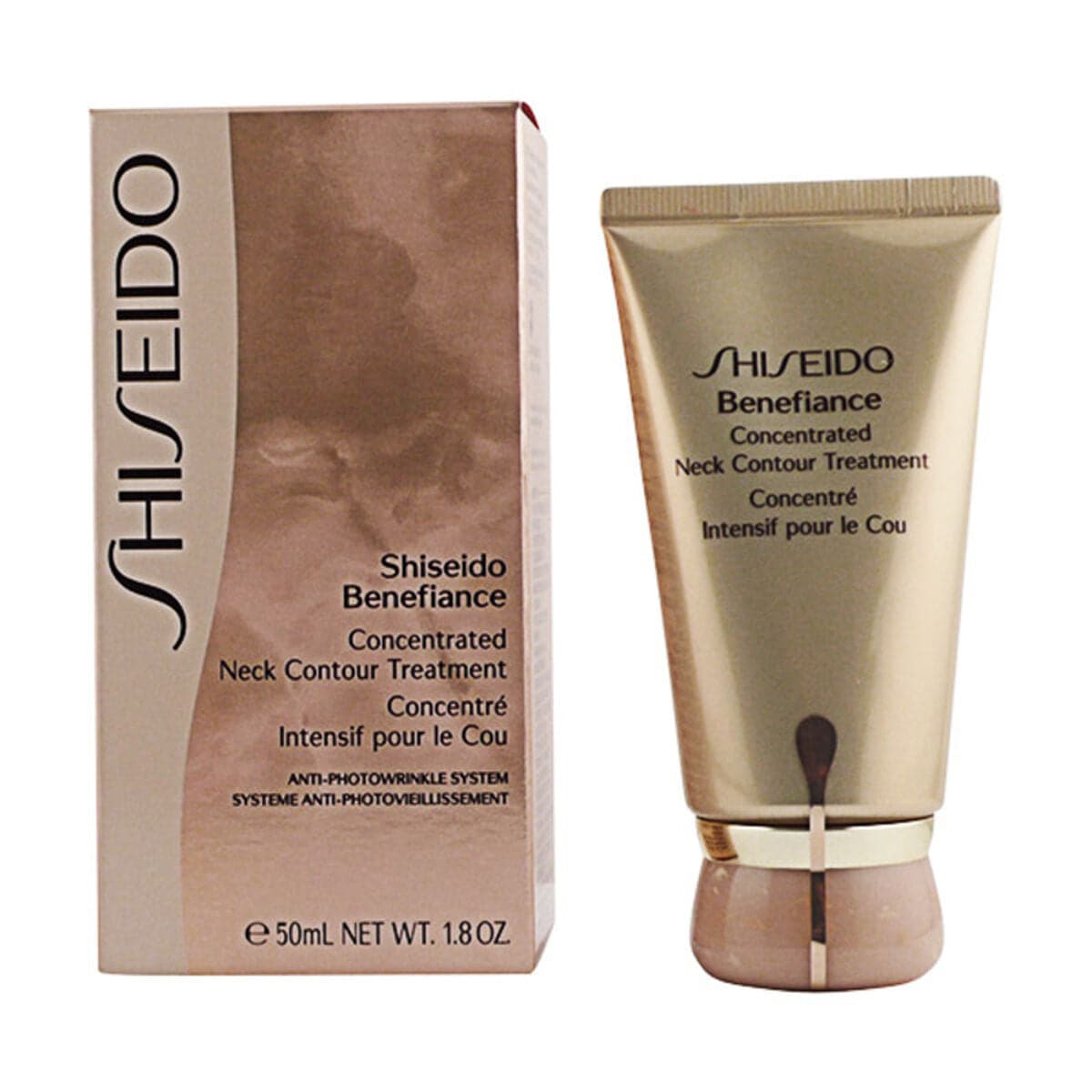 Anti-Ageing Cream Benefiance Shiseido Concentrated Neck Contour Treatment (50 ml)-0