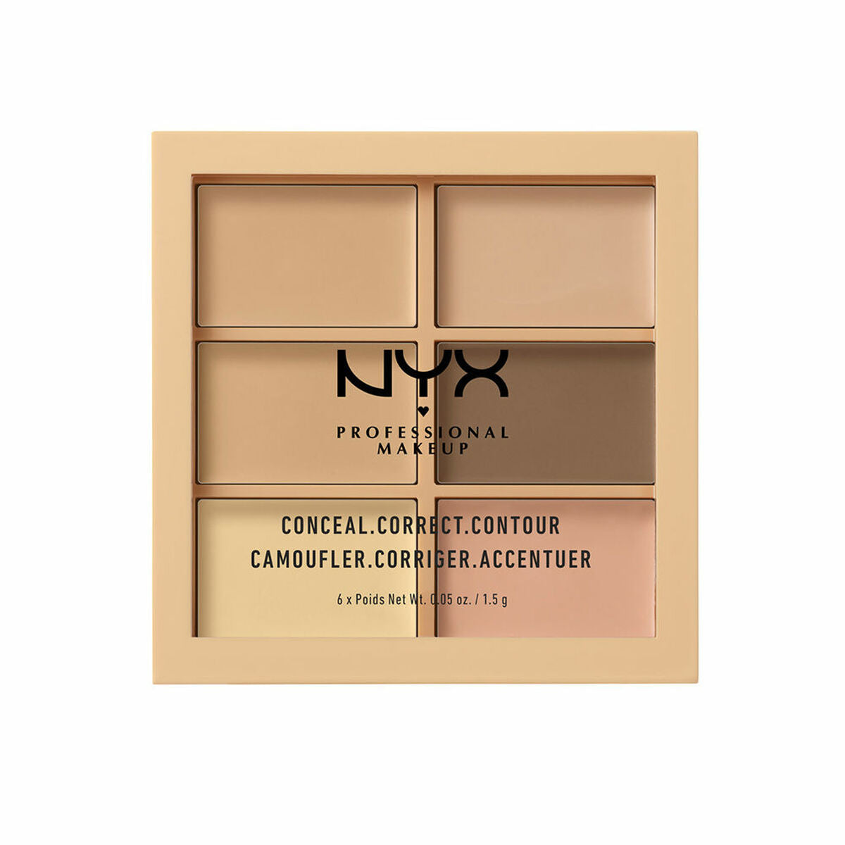 Make-Up Set NYX Conceal Correct Contour 6 x 1,5 g Palette 1,5 g-0
