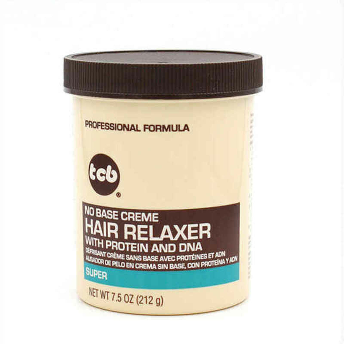 Hair Straightening Cream TCB Hair Relaxer Super (212 g)-0