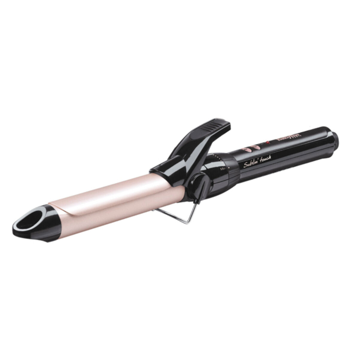 Curling Tongs Pro 180 C325E Babyliss Pro 180 SublimвЂ™Touch 25 mm Black / Rose Gold-0
