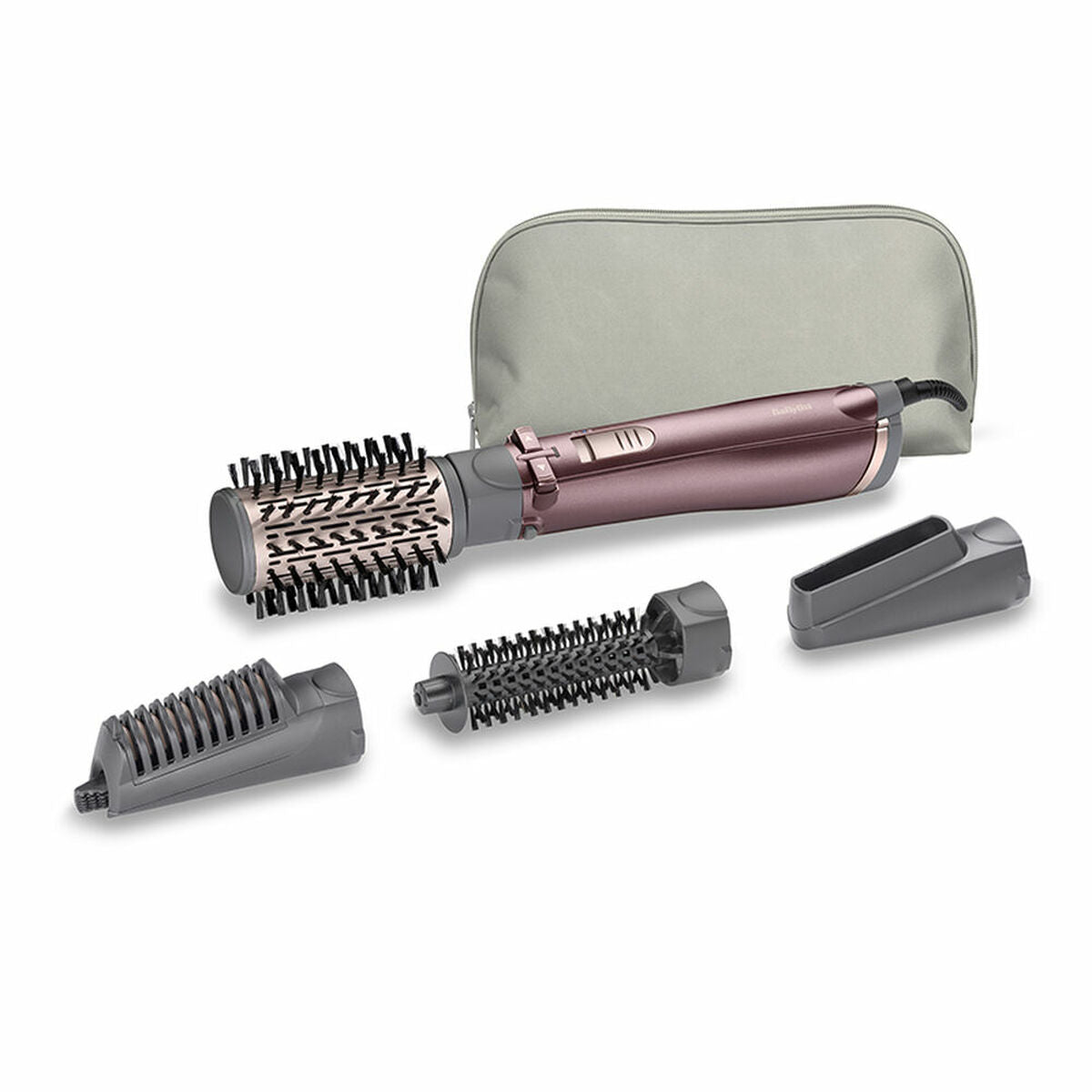 Set of combs/brushes Babyliss AS960E 1000W Black Grey Rose gold ABS-0