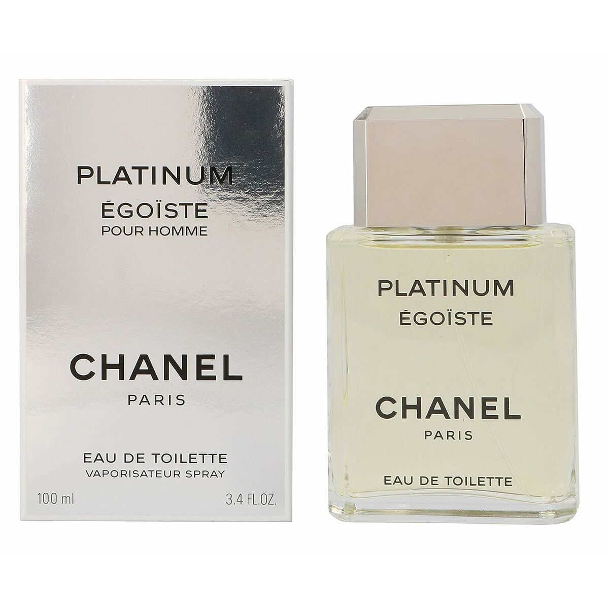 Men's Perfume Chanel EDT Egoiste Platinum 100 ml-0