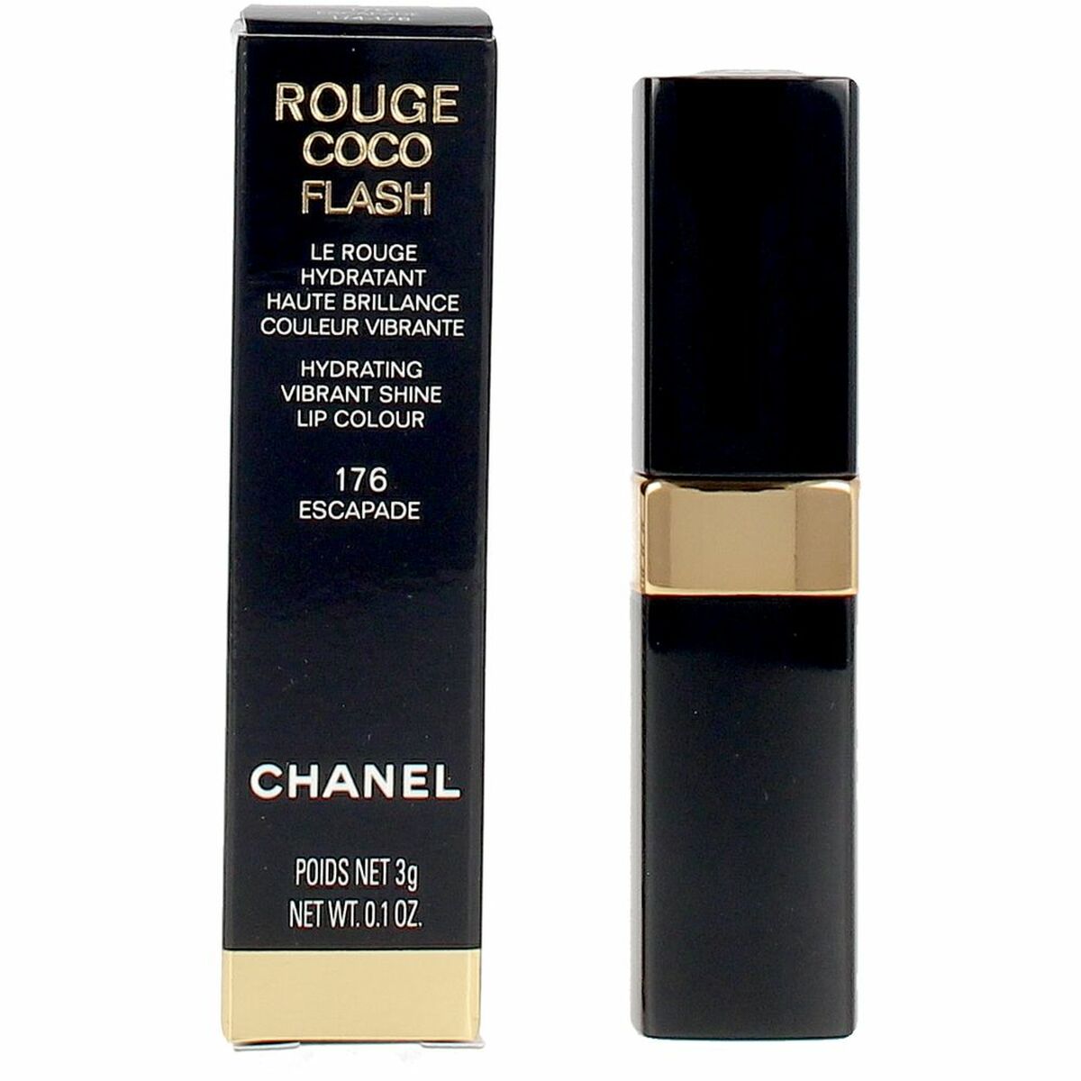 Lip balm Chanel Rouge Coco Flash Nº 176 Escapade 3 g-0