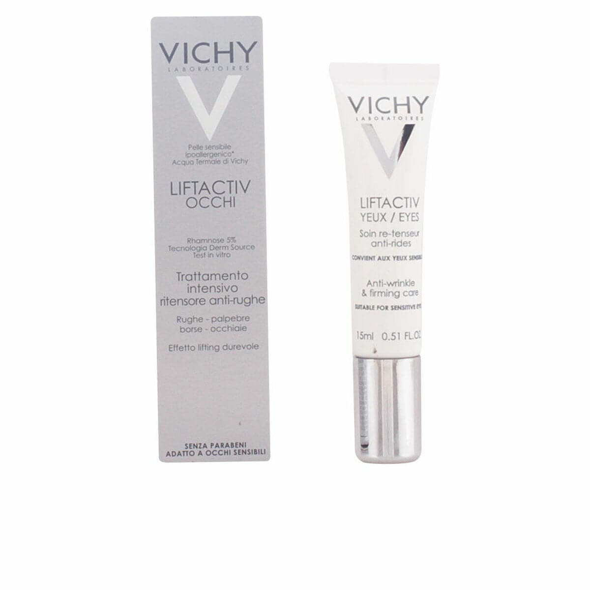 Anti-Ageing Cream for Eye Area Vichy 2525114 Anti-Wrinkle 15 ml-0