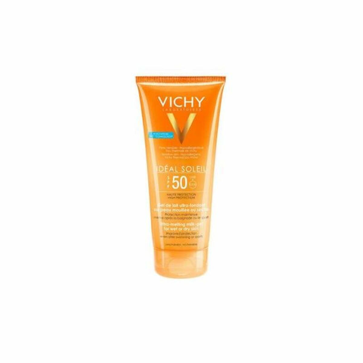 Facial Sun Cream Capital Soleil Milk-Gel Vichy Spf 50 (200 ml)-0