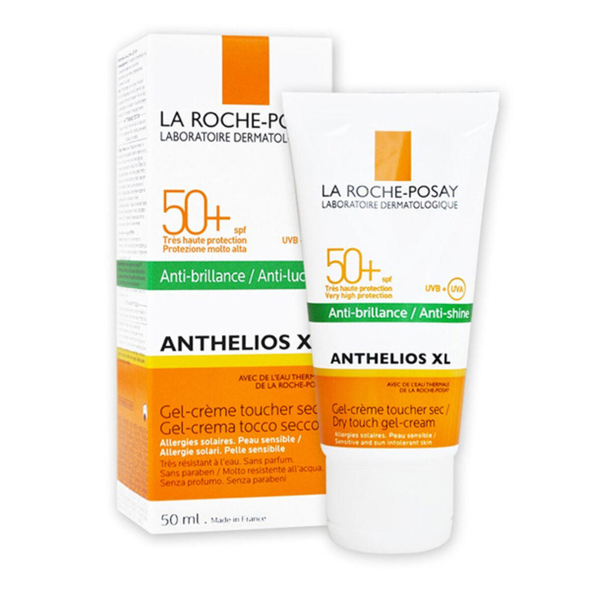 Sun Protection Gel Anthelios Dry Touch La Roche Posay Anthelios Xl Spf 50 (50 ml) SPF 50+ 50 ml-0