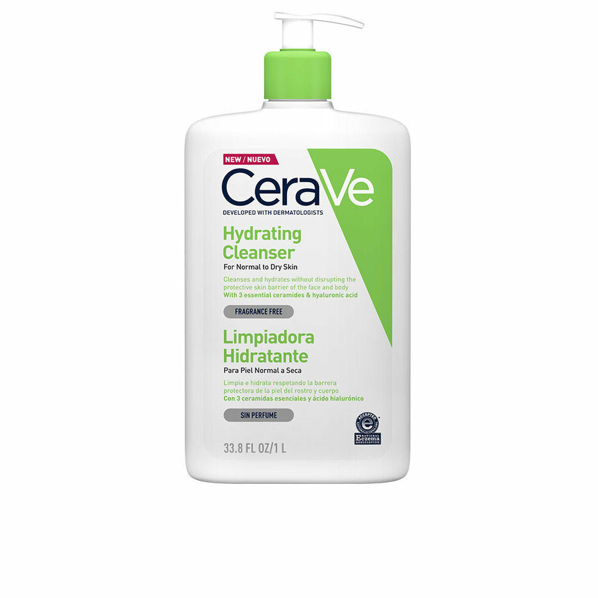 Facial Cleansing Gel CeraVe Hydrating Cleanser 1 L-0
