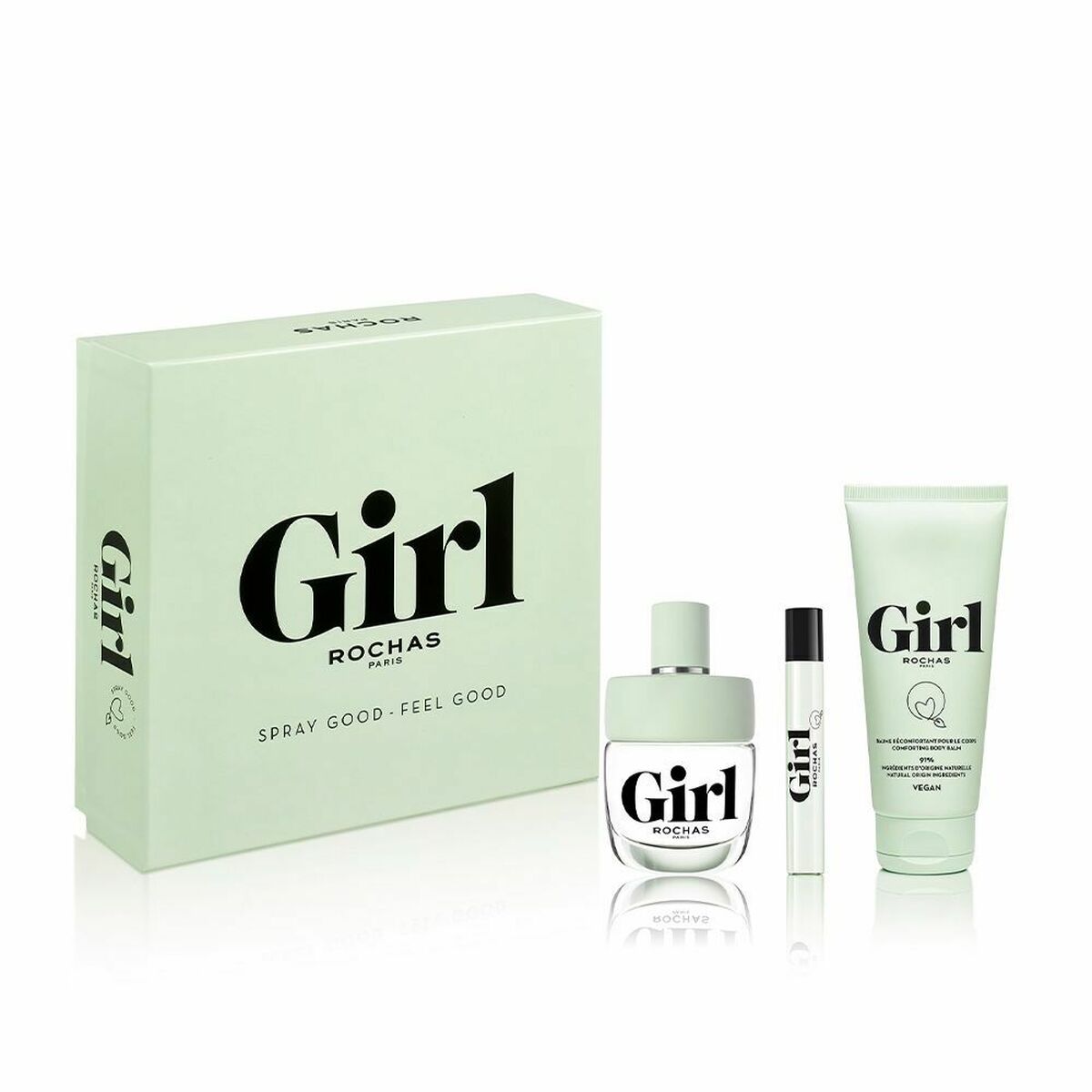 Women's Perfume Set Rochas Girl (3 pcs)-0