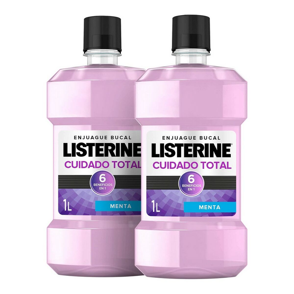 Mouthwash Listerine Total Care Enjuage Bucal 6 in 1 1 L (2 x 1000 ml)-0