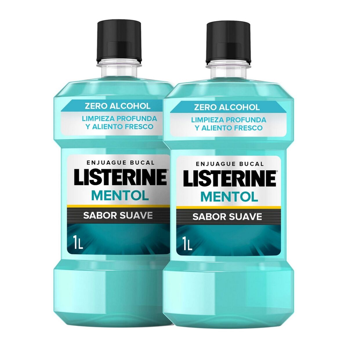 Mouthwash Listerine Zero Enjuague Bucal Lote 1 L (2 x 1000 ml)-0