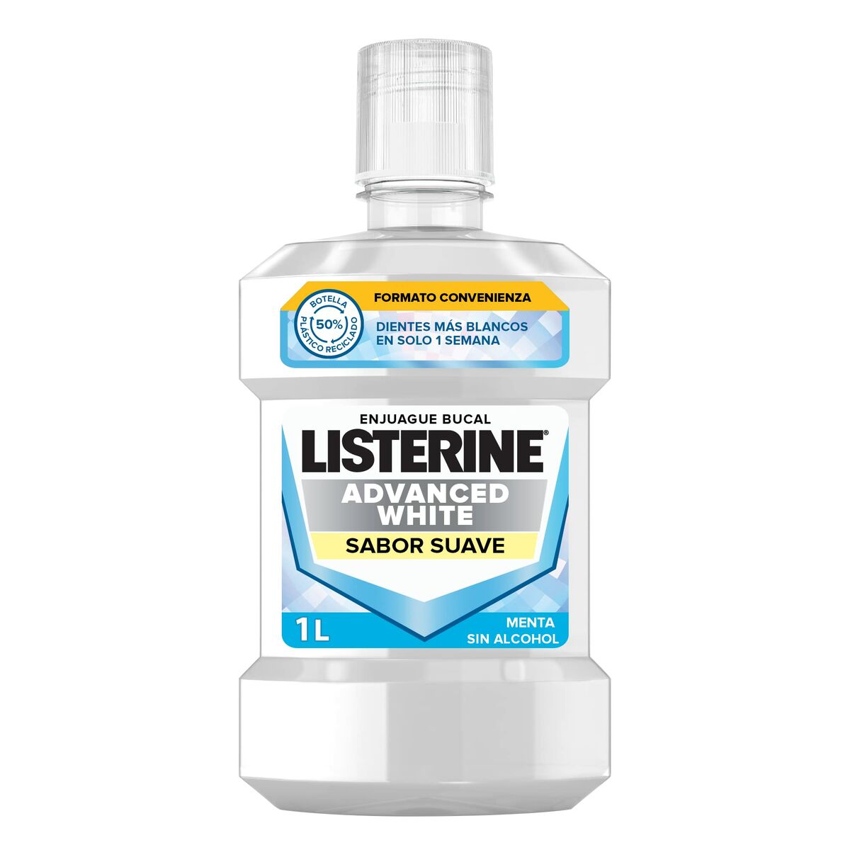 Mouthwash Listerine Advanced White 1 L-0