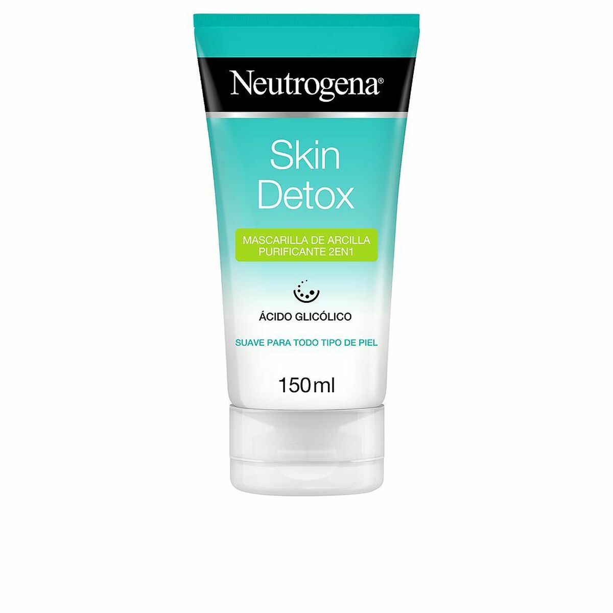 Purifying Mask Neutrogena Skin Detox cleaner Moisturizing Clay Glycolic acid Detoxifying (150 ml)-0
