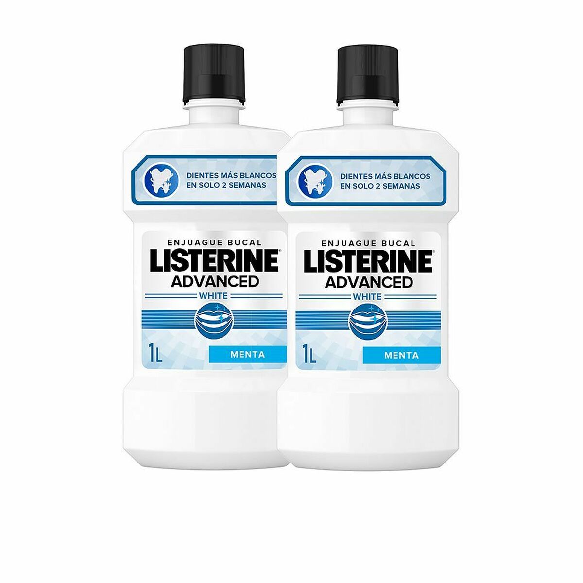 Mouthwash Listerine Advanced White Whitener (2 x 1 L)-0