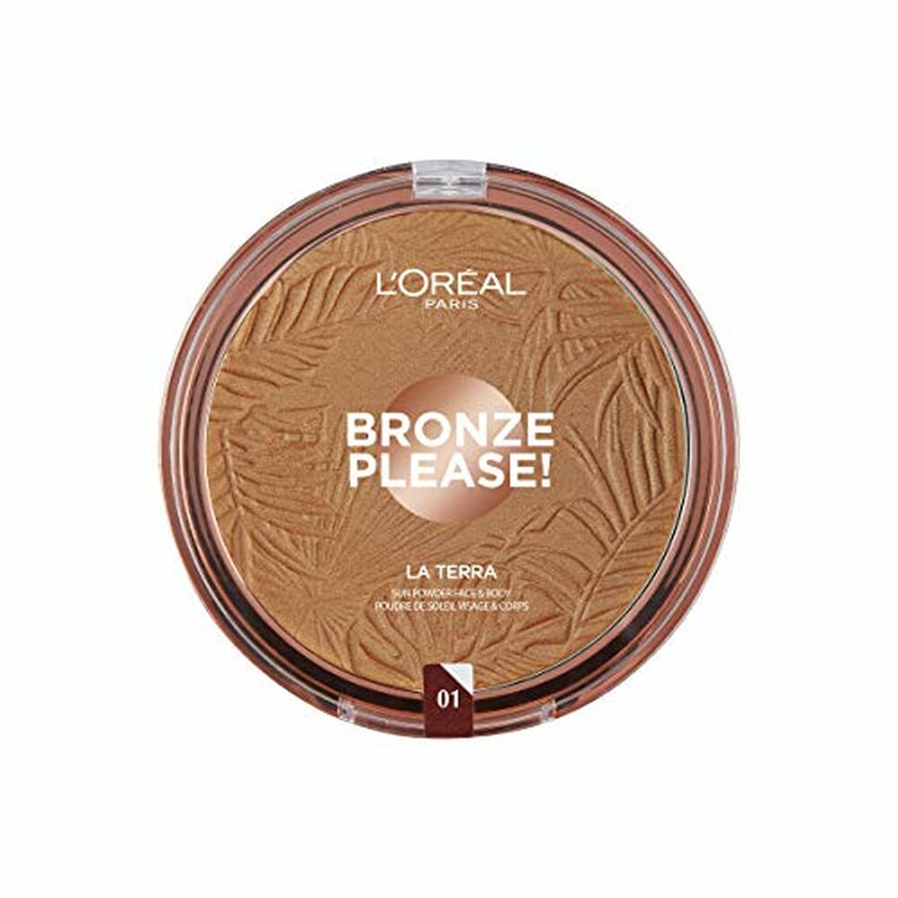 Compact Powders L'Oreal Make Up Bronze 18 g-0