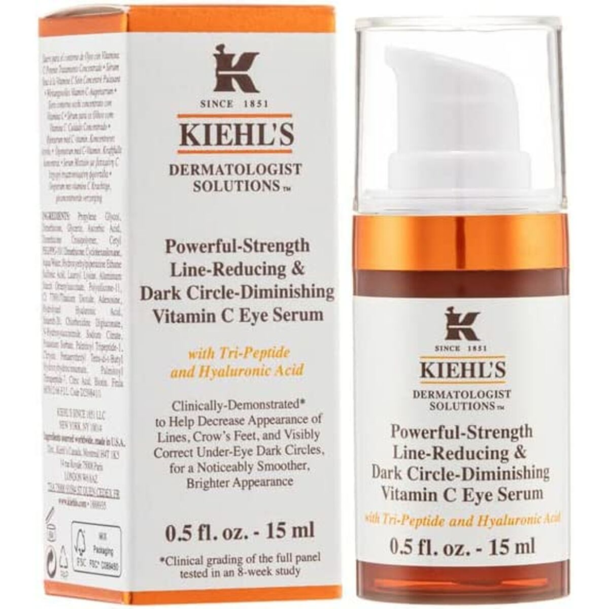 Firming Serum for the Eye Contour Kiehl's Powerful Strength 15 ml-0