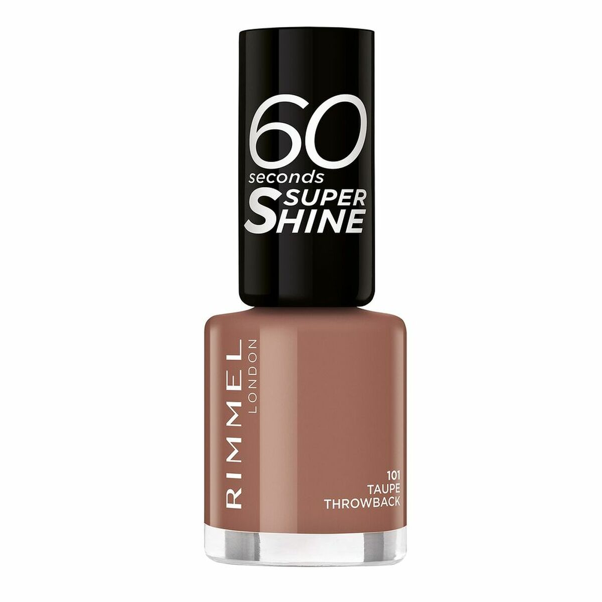 nail polish 60 Seconds Super Shine Rimmel London Nº 101 (8 ml) (8 ml)-0
