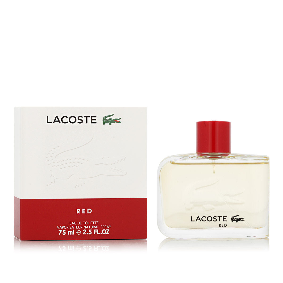 Men's Perfume Lacoste EDT Red 75 ml-0