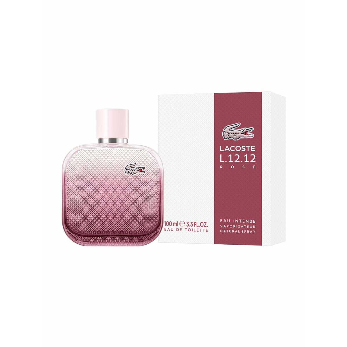 Women's Perfume Lacoste EDT L.12.12 Rose Eau Intense 100 ml-0