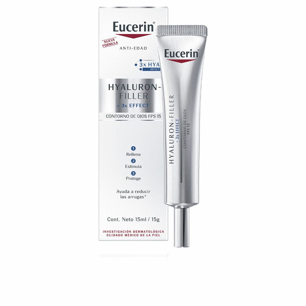 Anti-Ageing Cream for Eye Area Eucerin Hyaluron Filler 15 ml-0