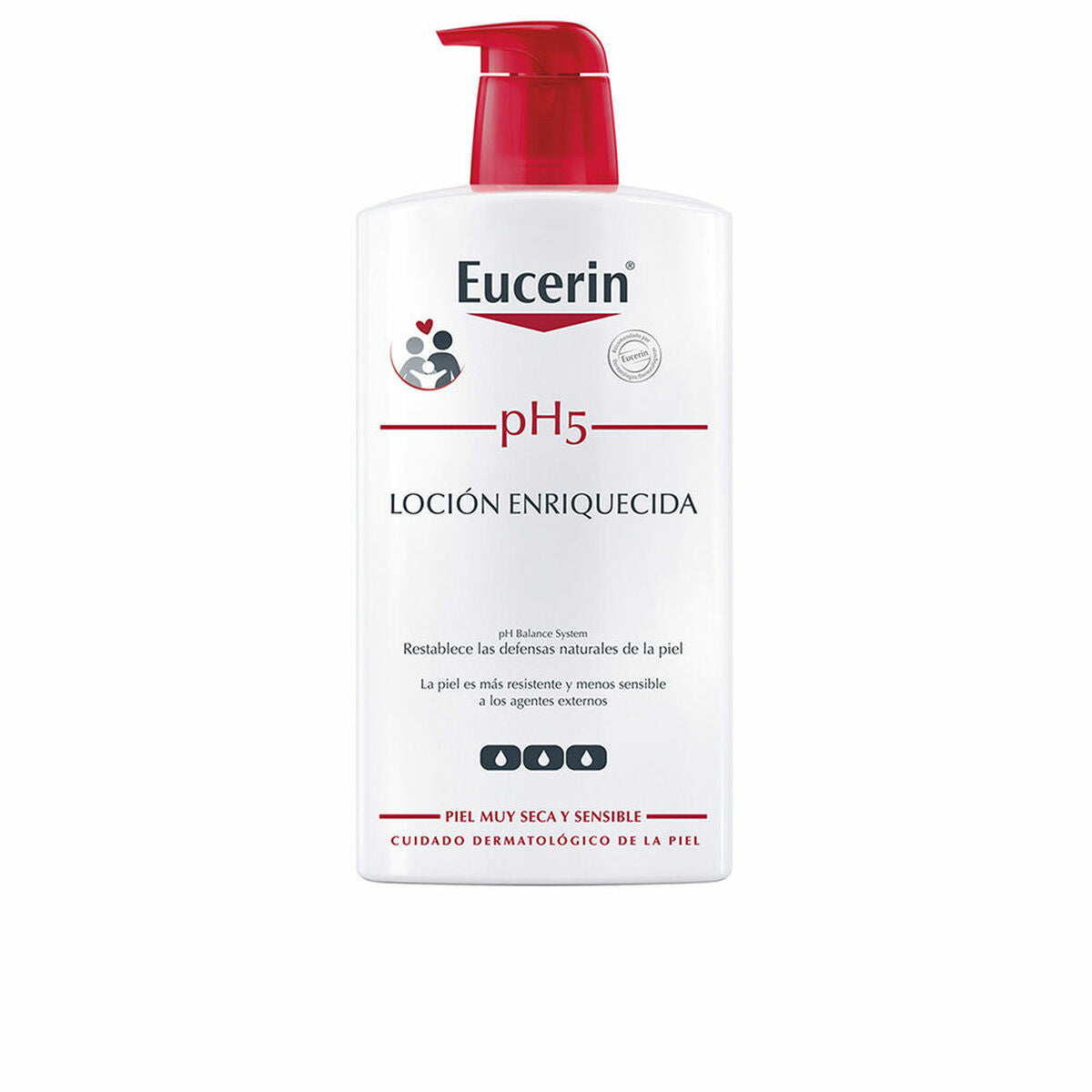 Body Lotion Eucerin pH5 1 L-0