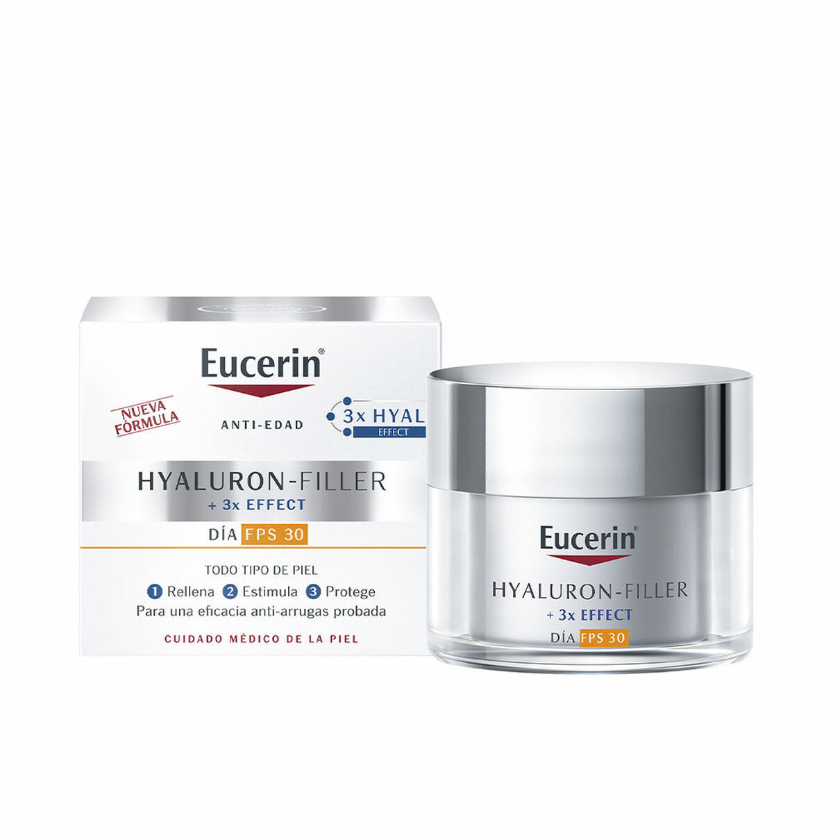 Day-time Anti-aging Cream Eucerin Hyaluron Filler 3x Effect 50 ml SPF 30-0