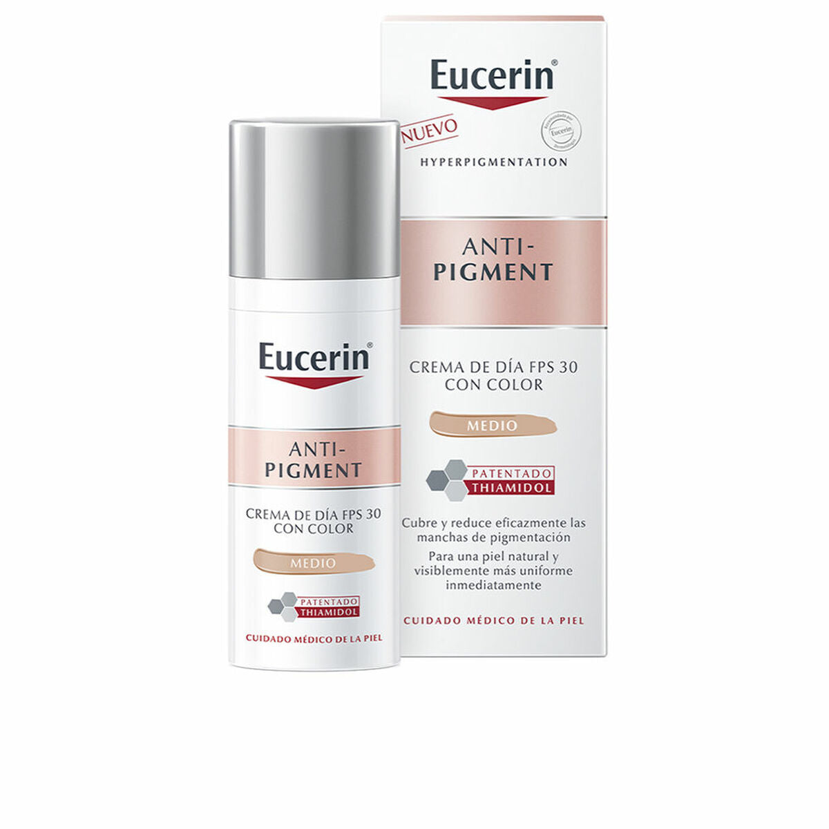 Crème Make-up Base Eucerin Anti Pigment Medio (50 ml)-0