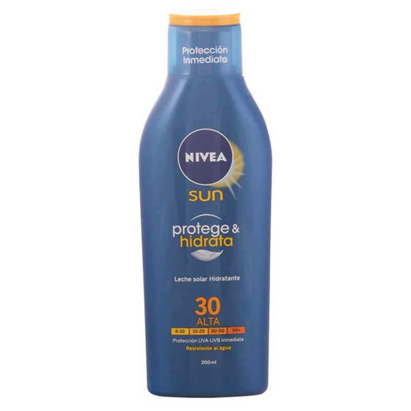 Sun Milk Protege & Hidrata Nivea SPF 30 (200 ml) 30 (200 ml)-0