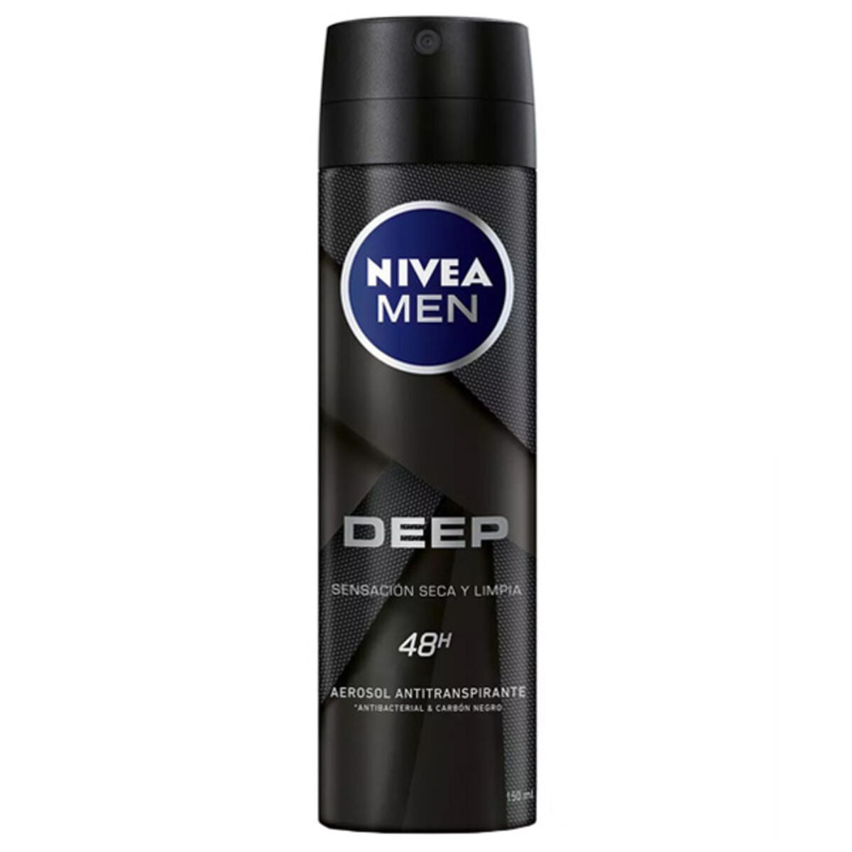 Spray Deodorant Men Deep Black Carbon Nivea (150 ml)-0