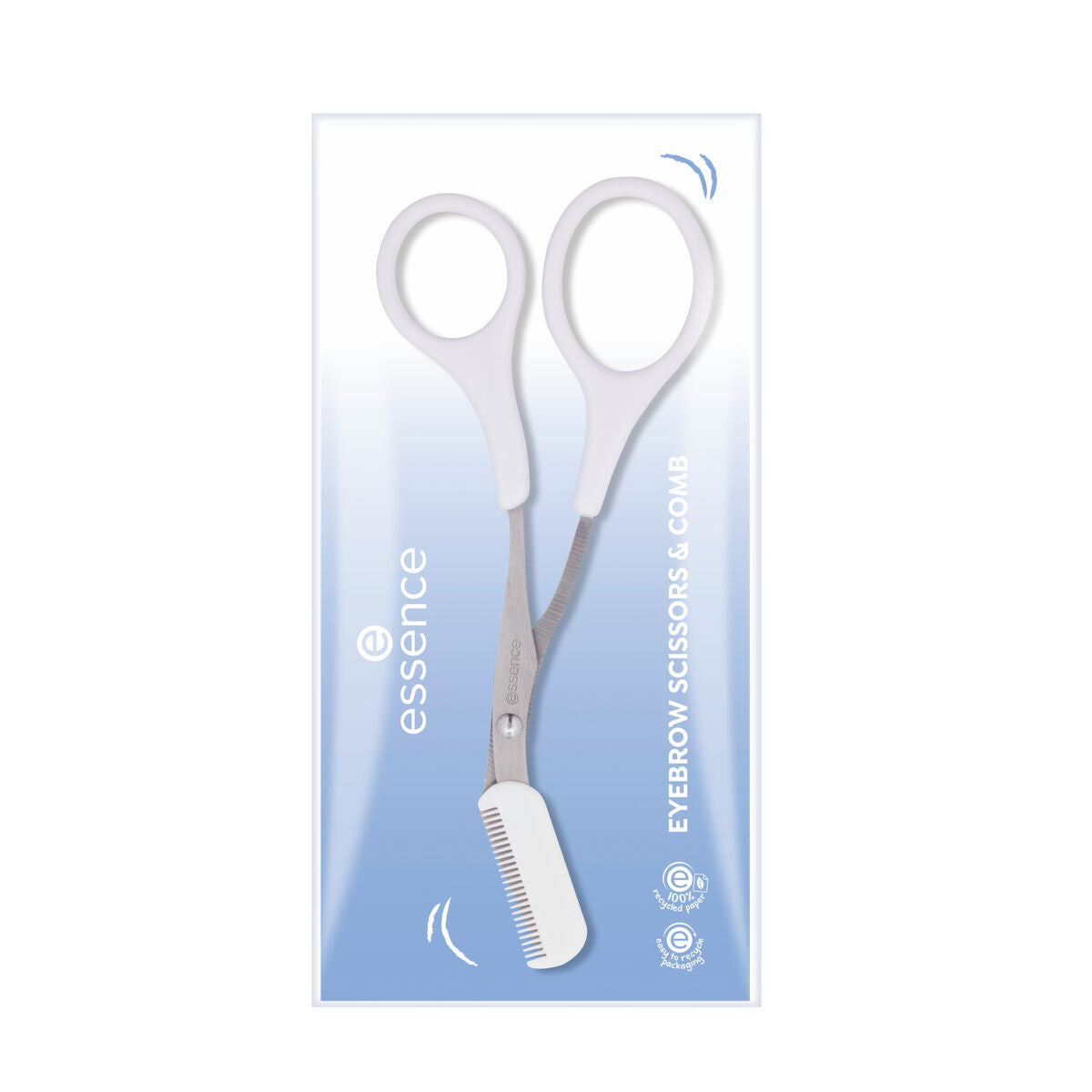 Eyebrow Brush Essence Hairstyle Scissors-0