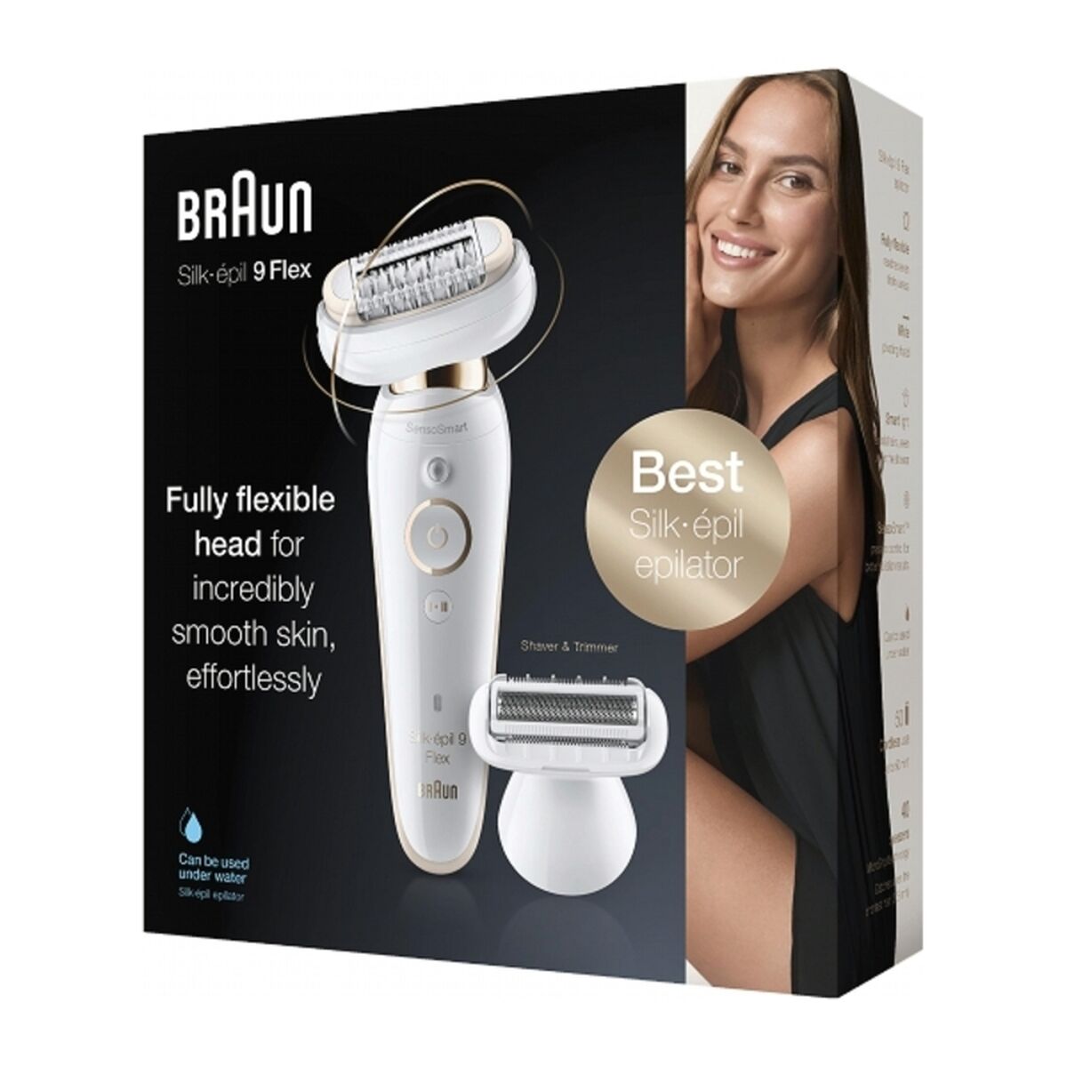 Electric Hair Remover Braun Silk Epil 9-0