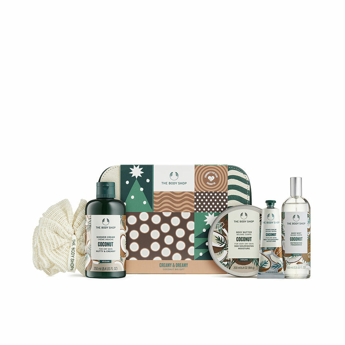 Cosmetic Set The Body Shop   Coconut 6 Pieces-0