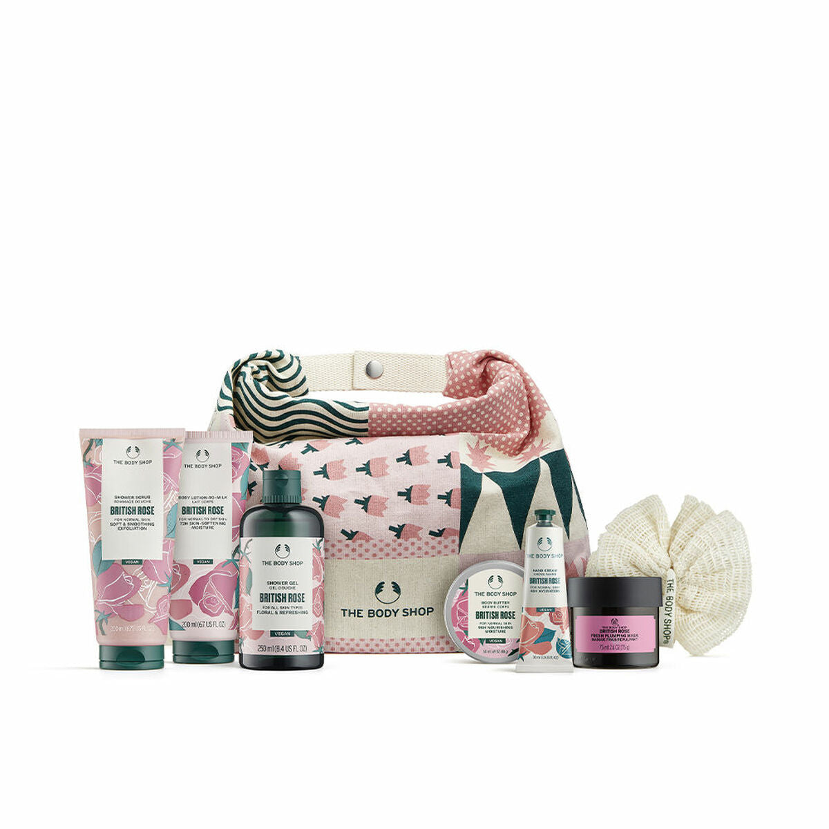 Cosmetic Set The Body Shop British Rose 8 Pieces-0