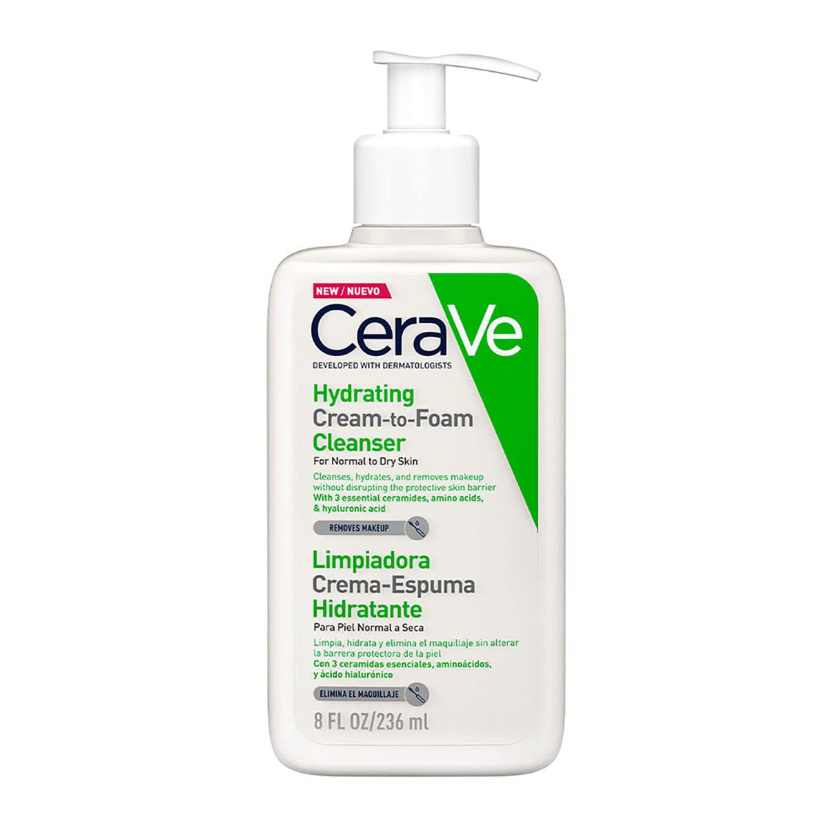 Cerave Facial Foaming Cleanser 8 Ounce (237ml)-0