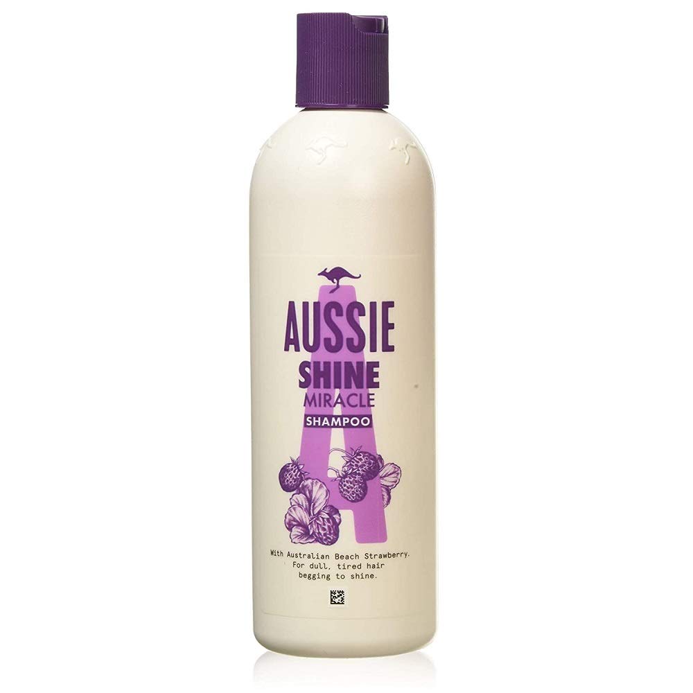Aussie Miracle Shine Shampoo 300ml (2 Packs) by Aussie-0