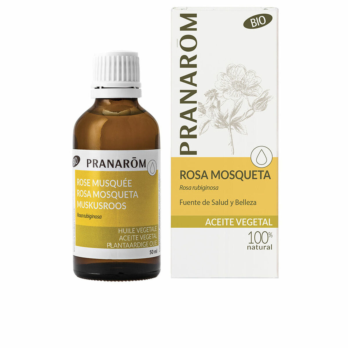 Facial Oil Pranarôm   Rosehip 50 ml-0