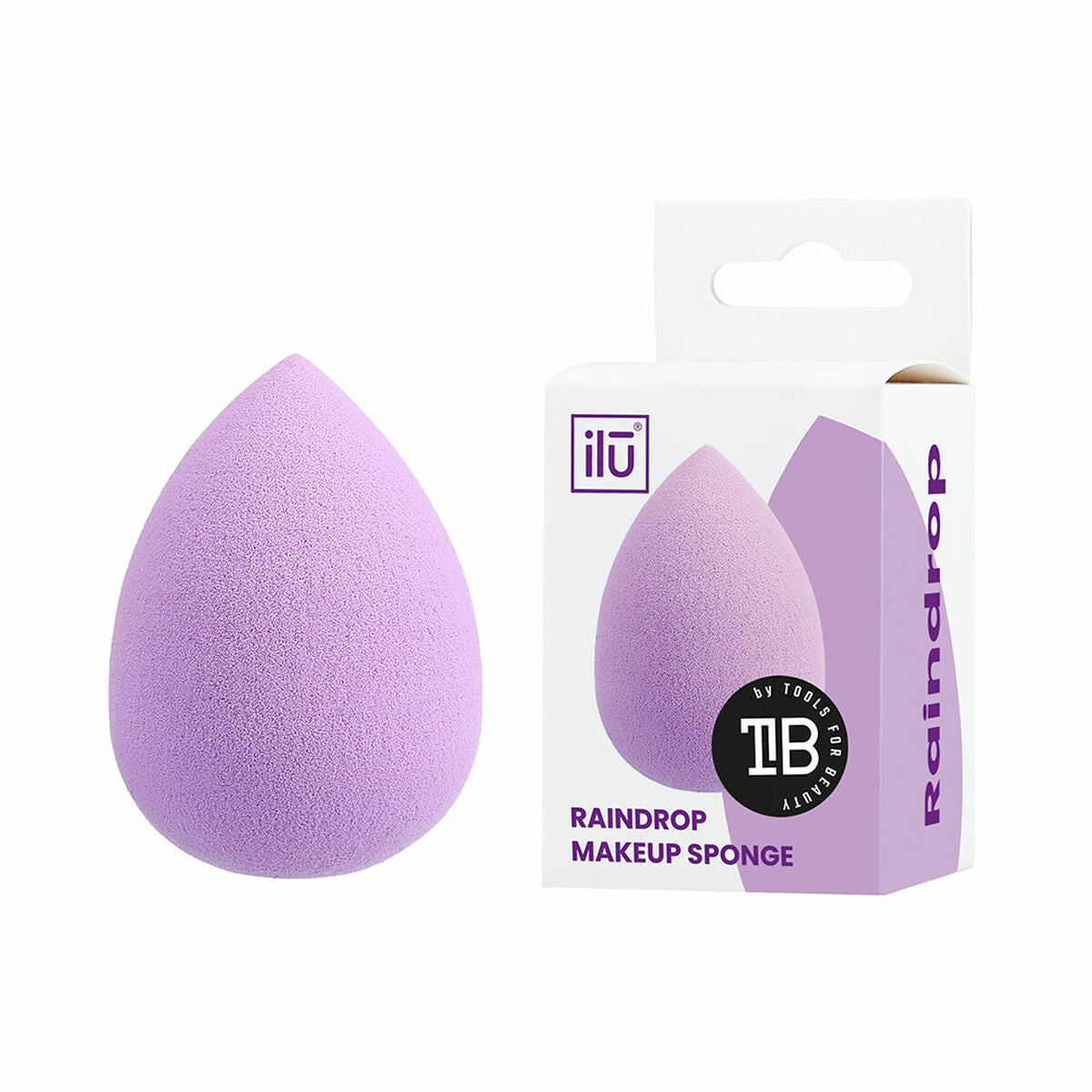Make-up Sponge Ilū Raindrop Purple-0