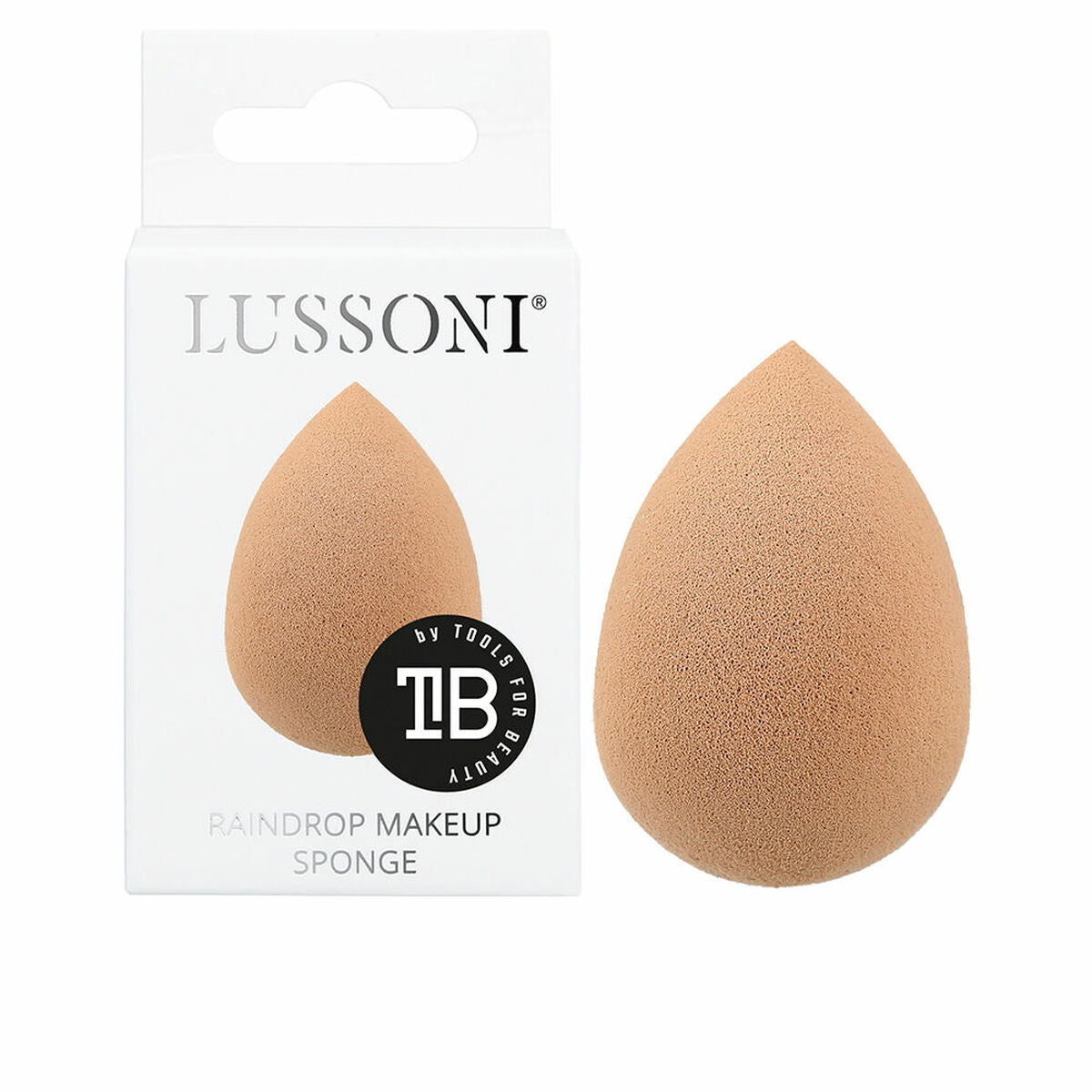 Make-up Sponge Lussoni Raindrop Beige-0