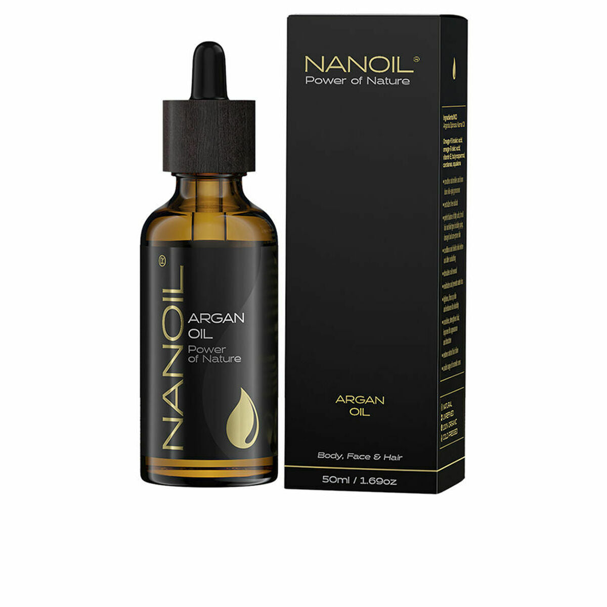 Facial Oil Nanoil Power Of Nature Argan Oil 50 ml-0