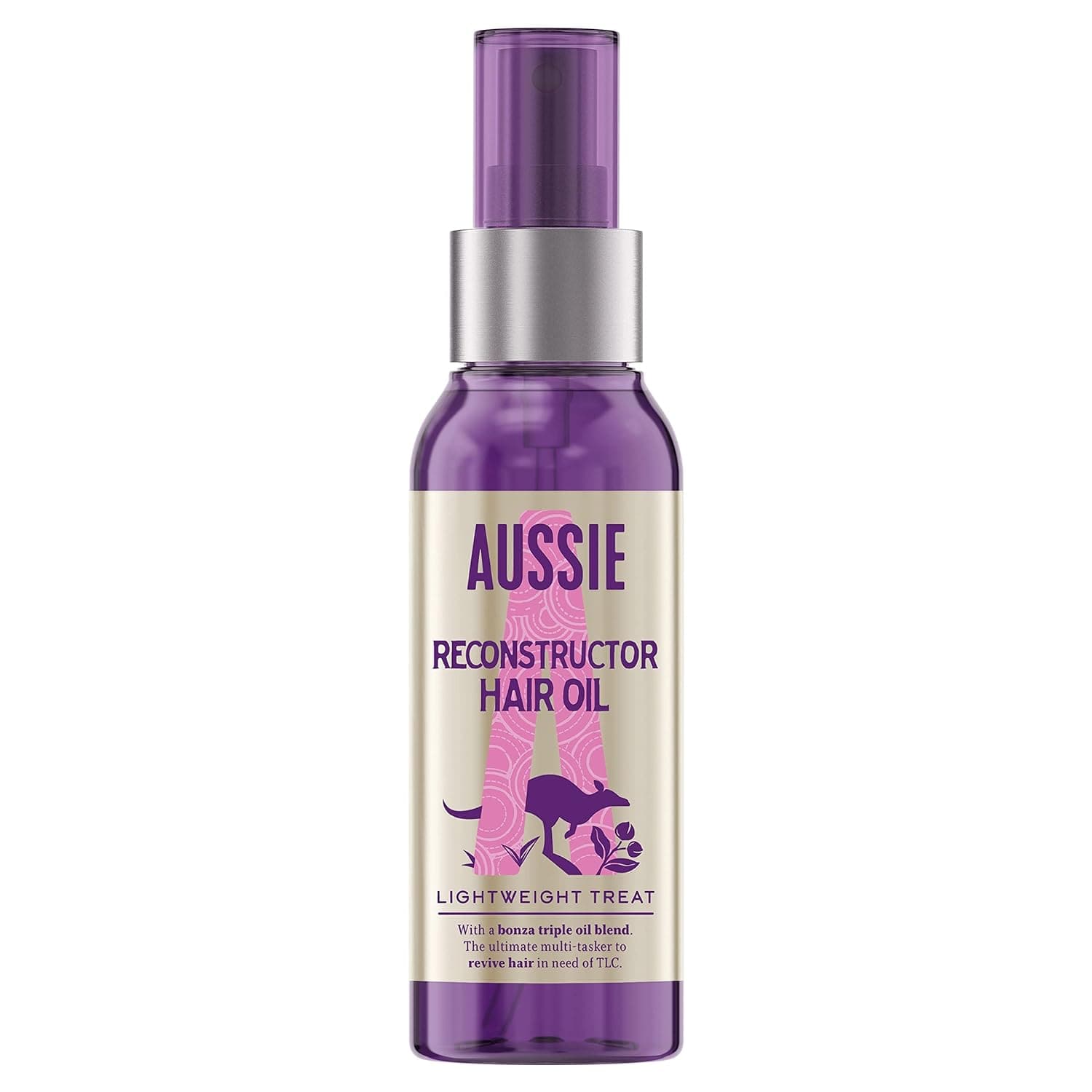 Aussie 3 Miracle Hair Oil Reconstructor with Macadamia Hair Oil for Damaged Hair 100 ml-0
